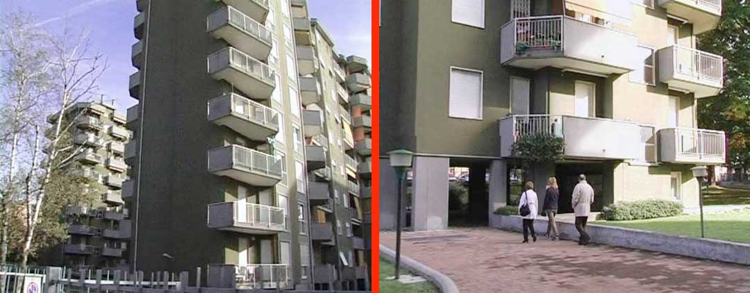 slide1 Edifici moderni con balconi